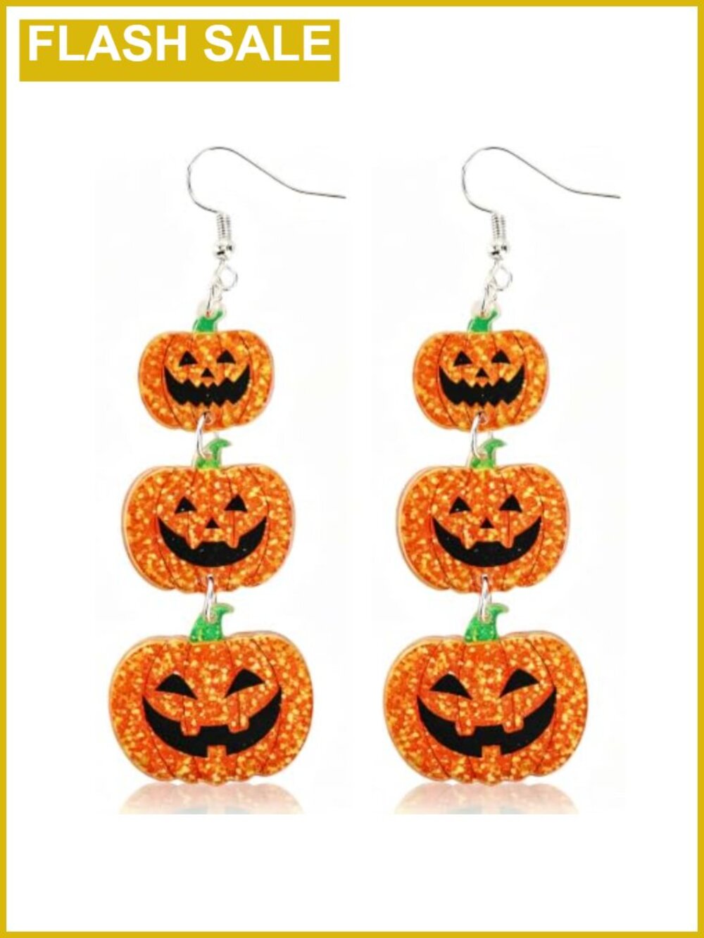 Halloween Dangle Earrings Acrylic Alloy Punk Party Costume Jewelry Women